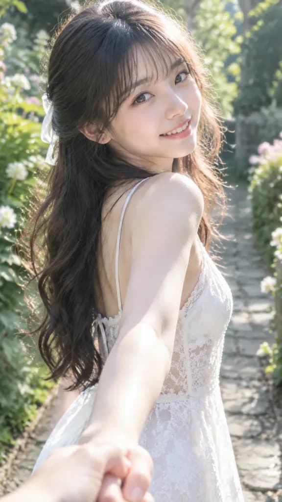 1인칭 시점의 여름 여자친구 포트레이트