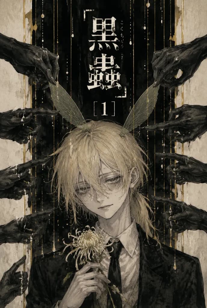 Dark Psychological Manga Cover Art