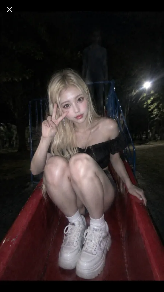 深夜溜滑梯詭異幽靈快照