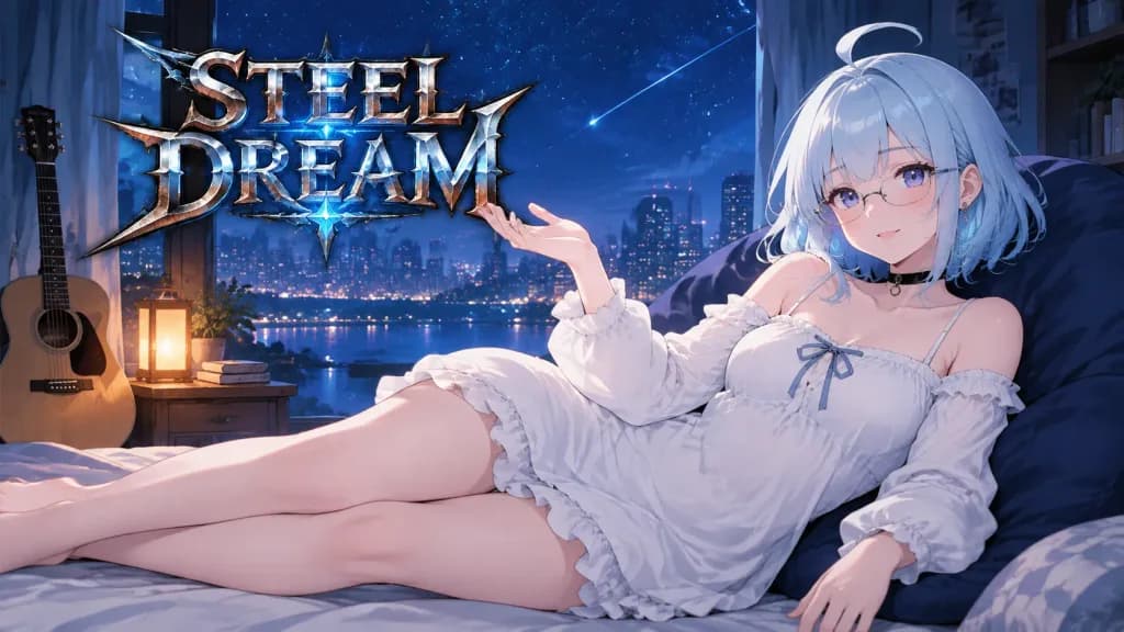 Anime Bedroom Music Cover Art