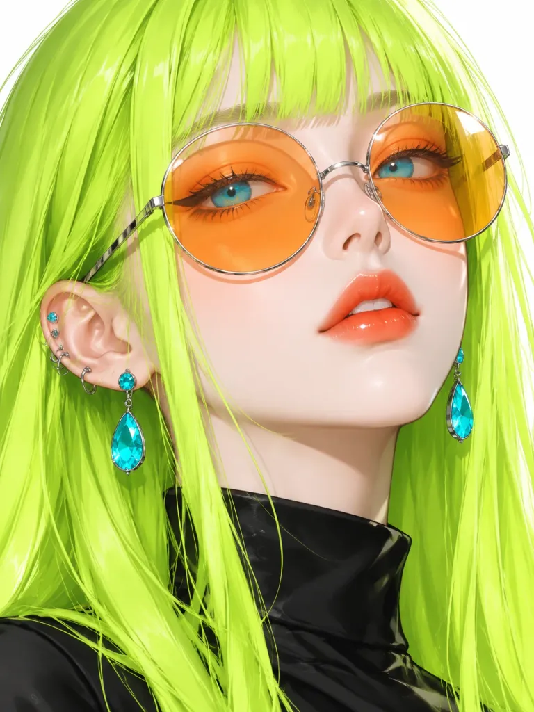 高端动漫美妆大片肖像