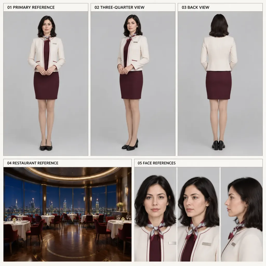 Hospitality Floor Manager Character Sheet