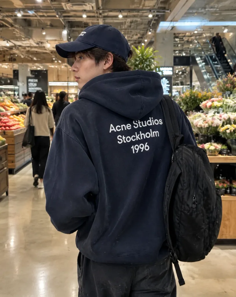 精品超市街頭潮服隨拍