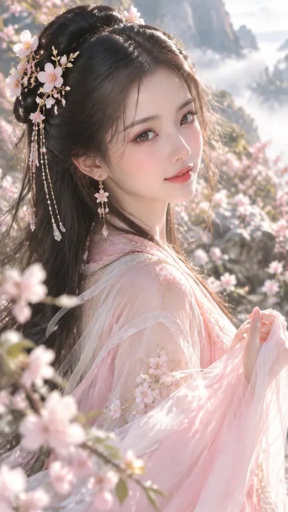 Xianxia Maiden on Spring Flower Slope