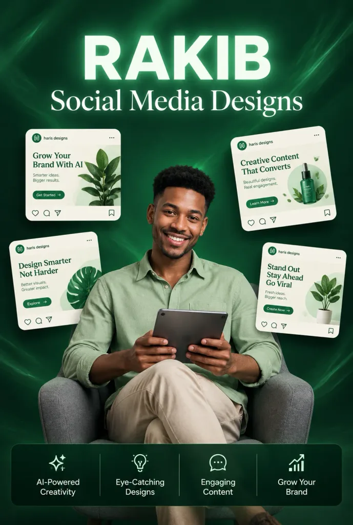 Creative Agency Social Media Promo Poster