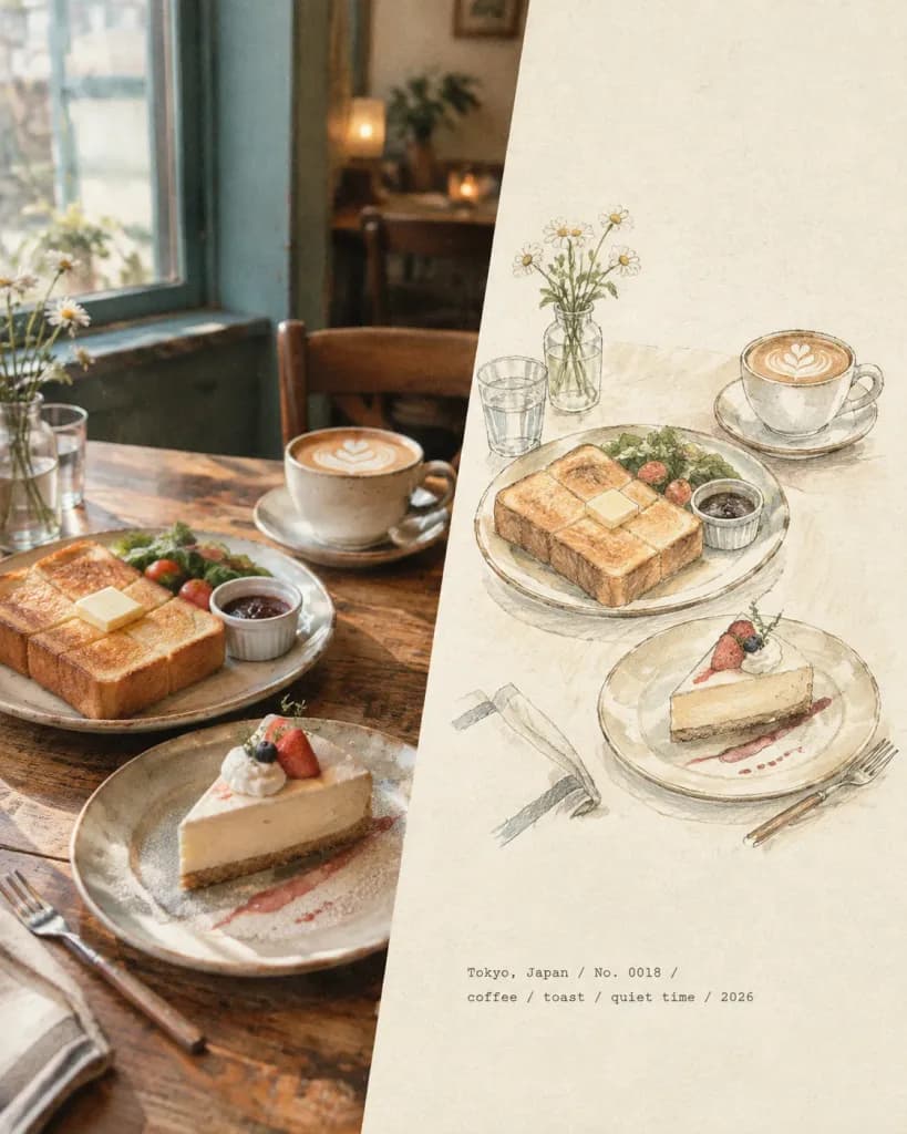 Journal de Café Mêlant Photo et Illustration