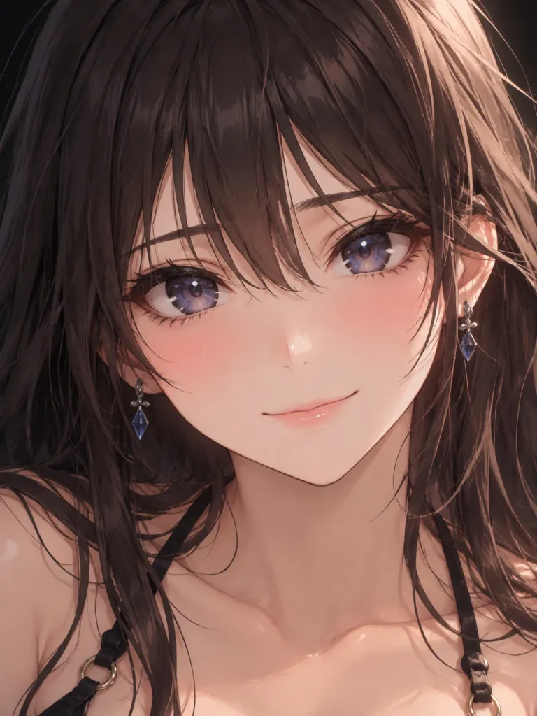 Cinematic Anime Character Close-Up Portrait