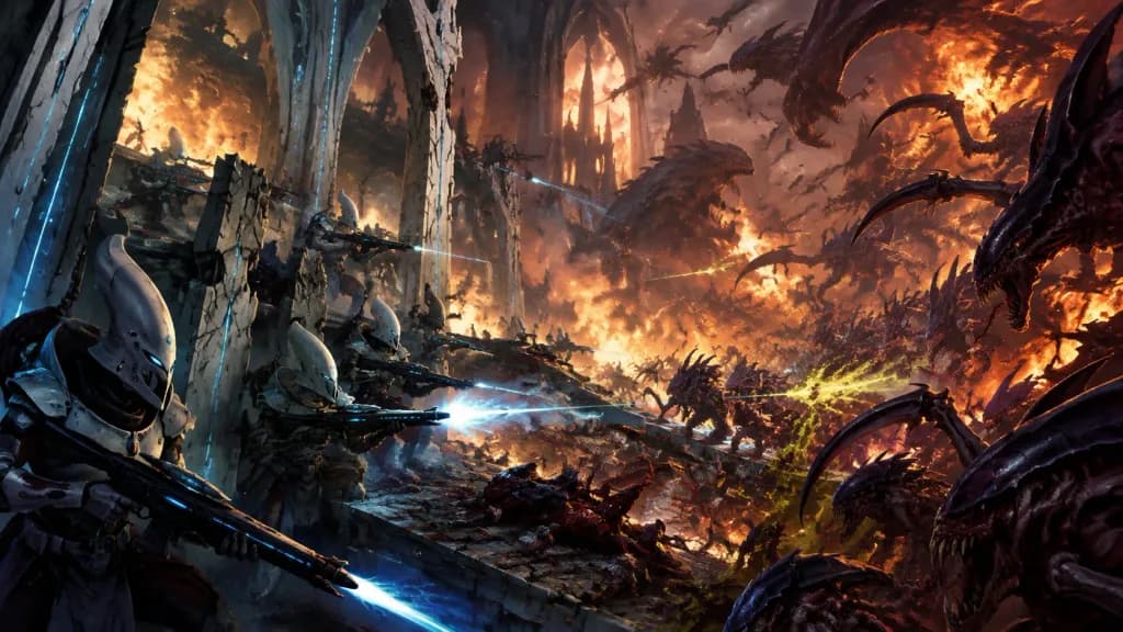 Defense of Craftworld Iyanden