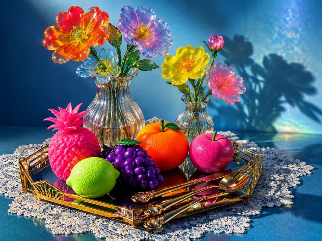 Maximalist Tabletop Fine Art Still Life