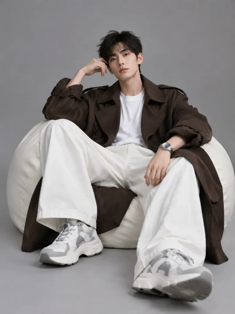 Editorial Streetwear Shoot on Bean Bag