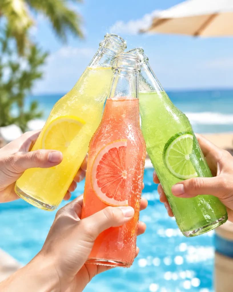 Commercial Beverage Toast Photography
