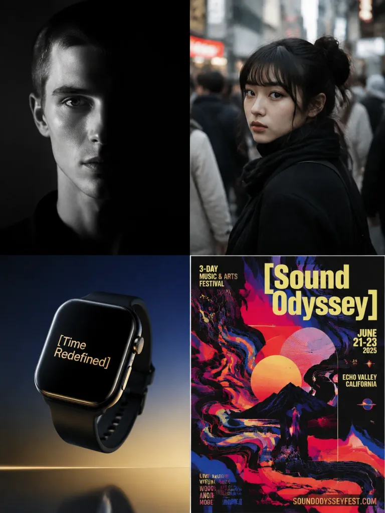 Diverse Photography Product and Poster Prompts