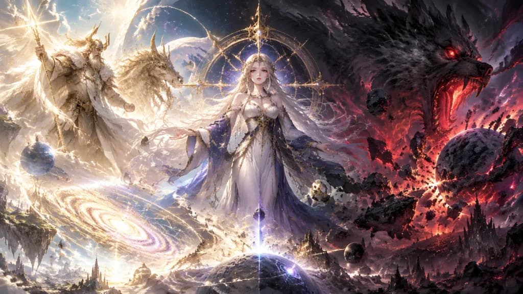 Simultaneous Creation and Destruction Cosmic Clash