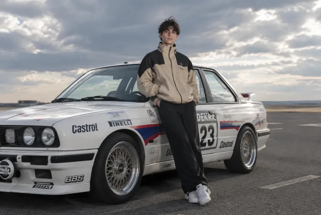 Street Portrait with Vintage Rally Car