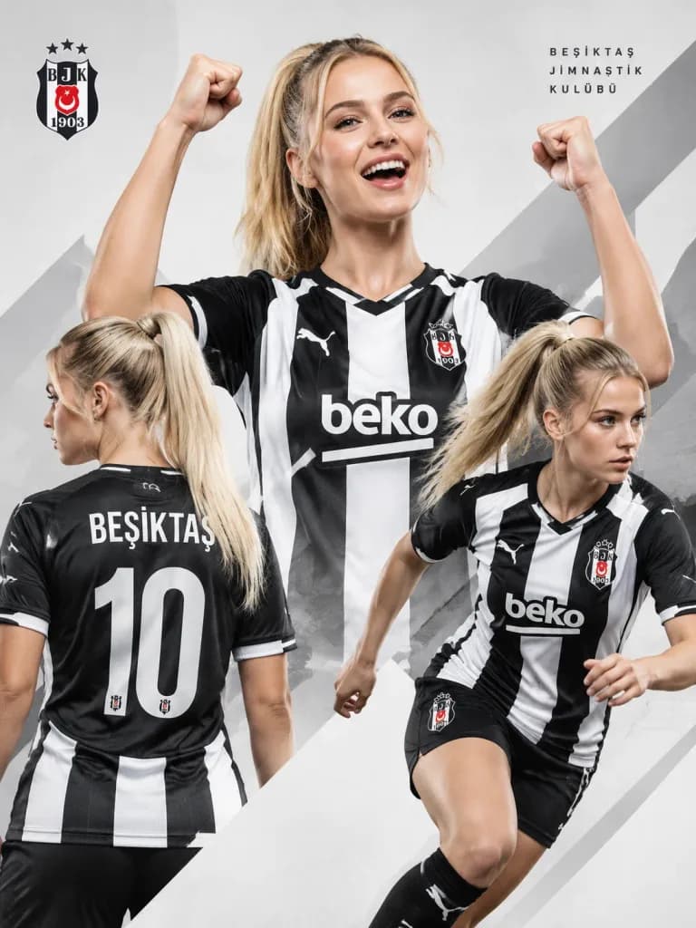 Multi-Pose Sports Kit Announcement Poster
