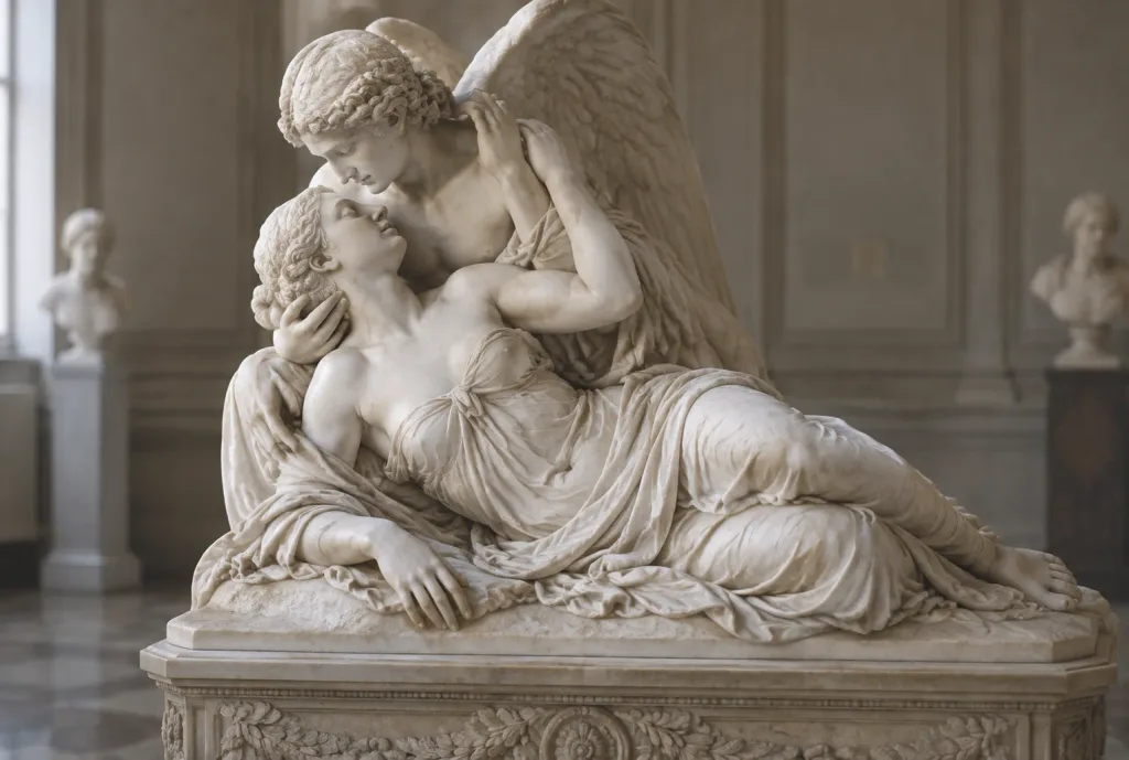 Neoclassical Marble Sculpture Museum Gallery Photograph