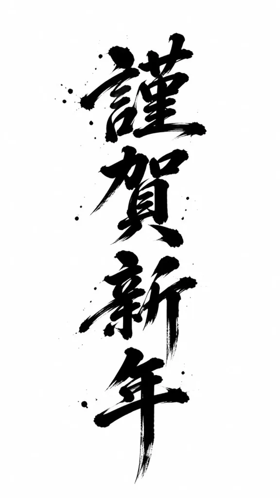 Dynamic Japanese Calligraphy Typography