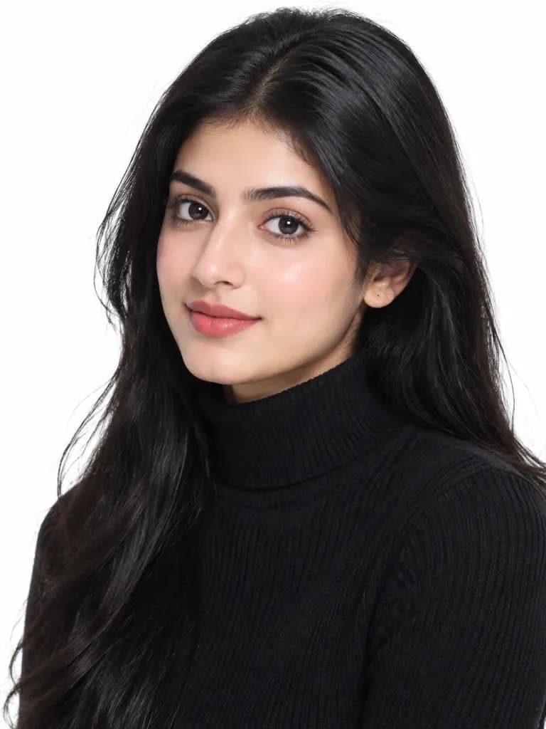 South Asian Model Studio Portrait