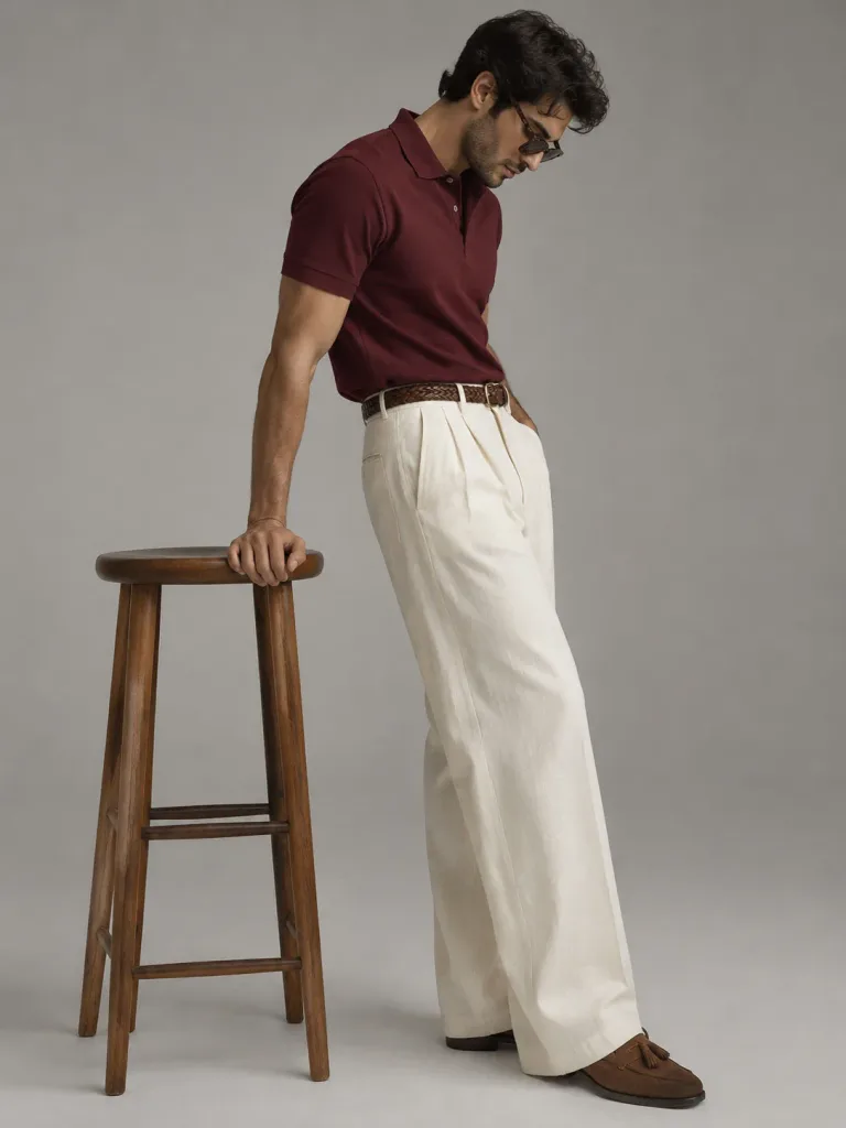 Editorial Men's Fashion Studio Portrait