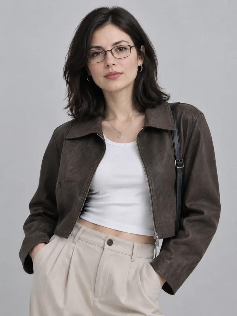Portrait Studio Éditorial Mode Génération Z