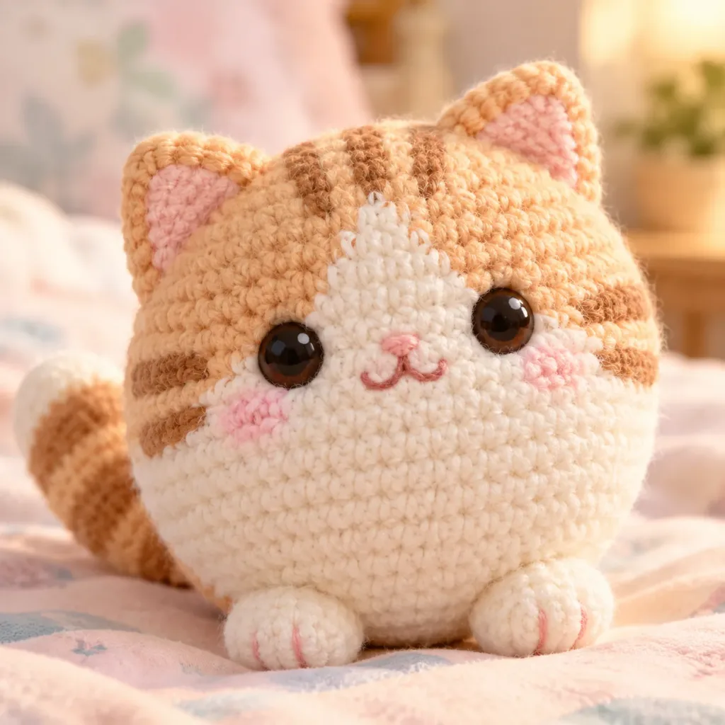 Cute Amigurumi Crocheted Plush Toy