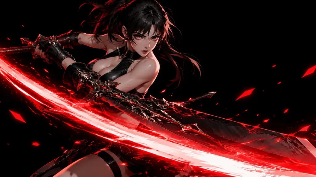 Cel Shaded Fantasy Energy Slash