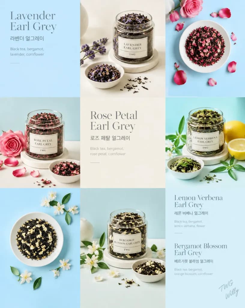 Earl Grey Bento Grid Editorial Layout