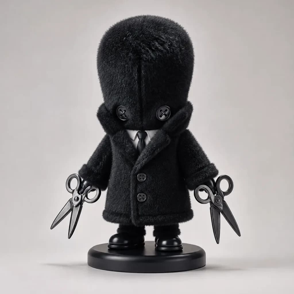 Scissor Man Collectible Toy Figure