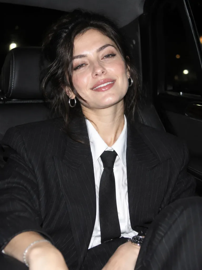 Paparazzi Flash Portrait in Luxury Car