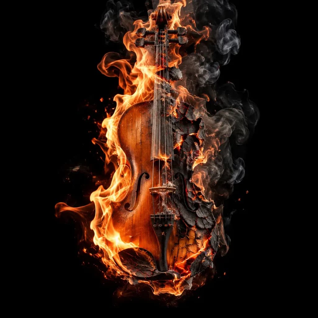 Frozen Ignition Sculpture
