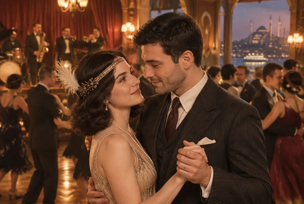 Romantic 1920s Istanbul Ballroom Dance