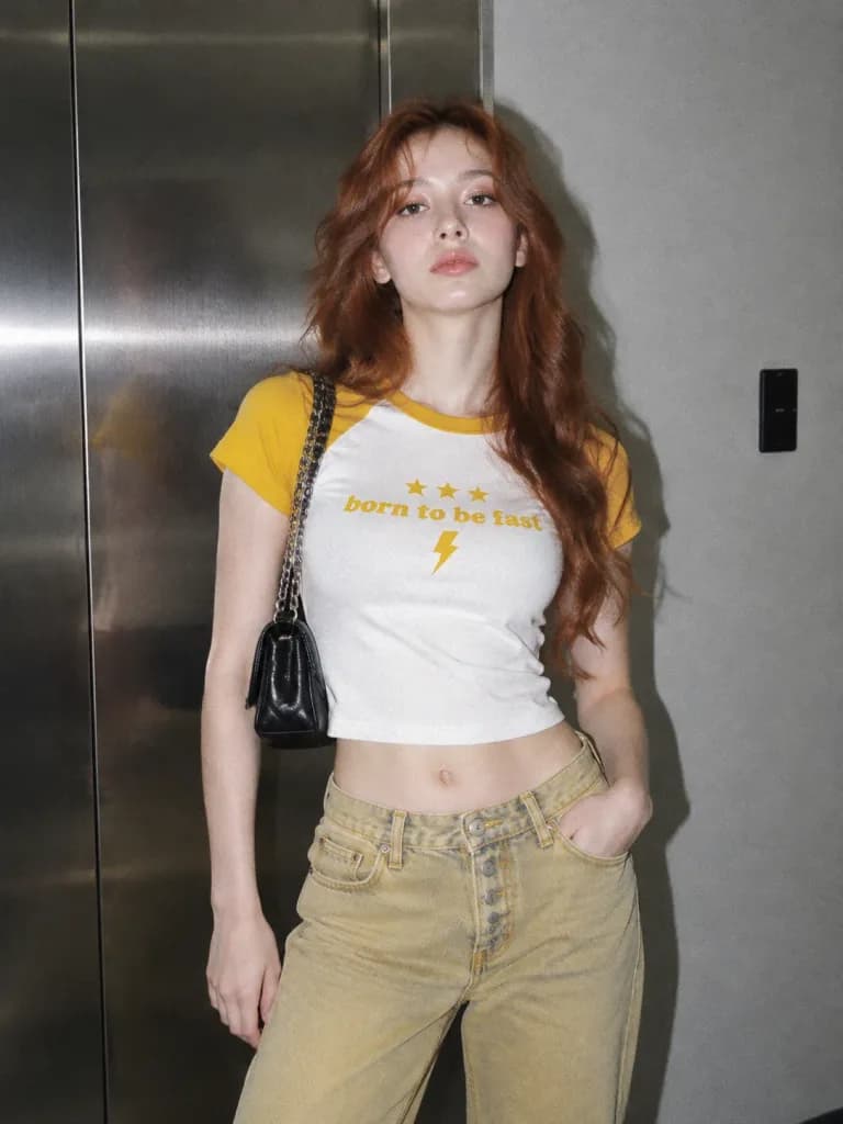 Y2K Flash Snapshot in Elevator Hall
