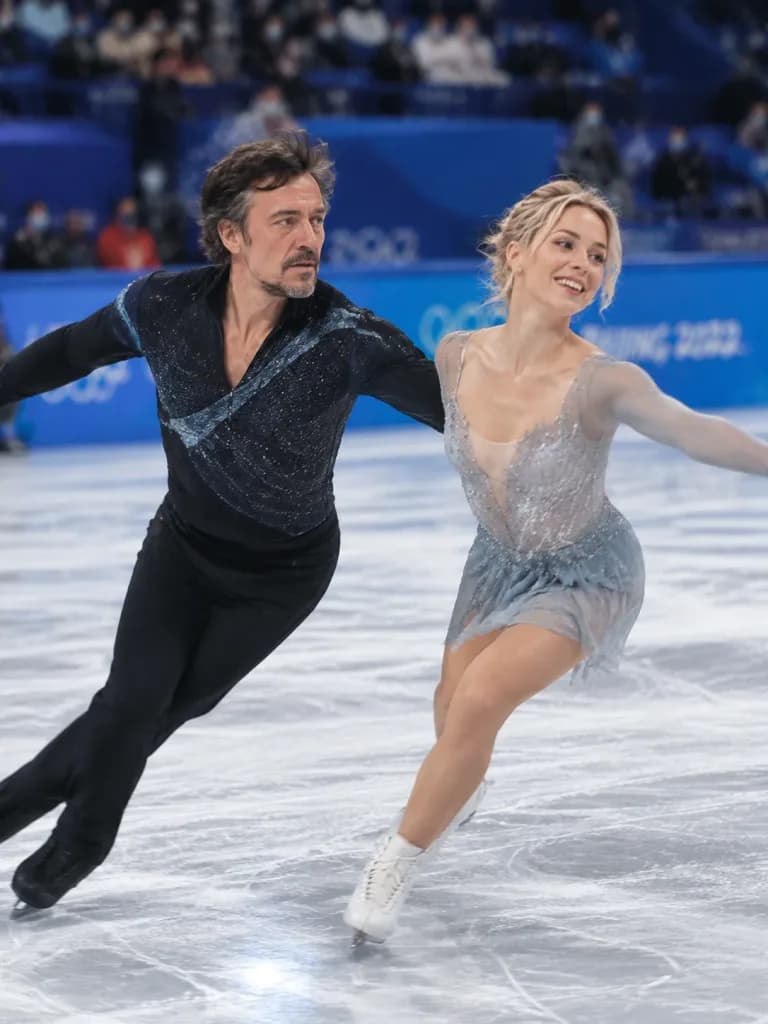 Olympic Figure Skating Candid Photo