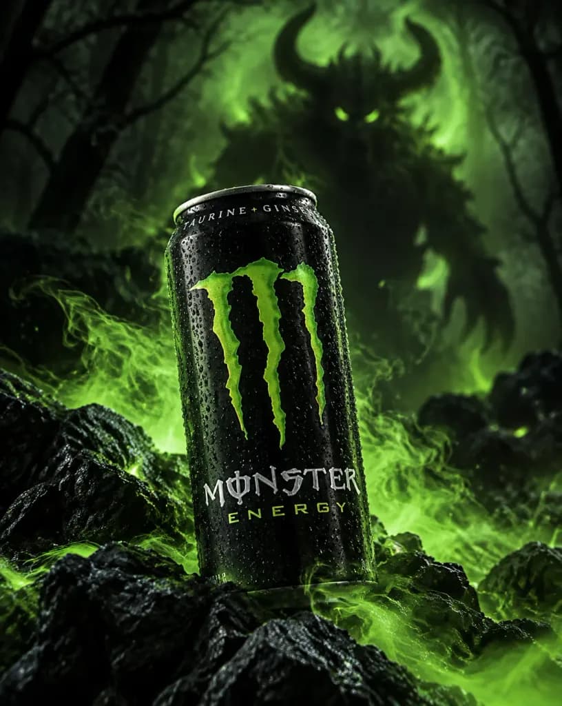 Dark Fantasy Monster Energy Product Shot